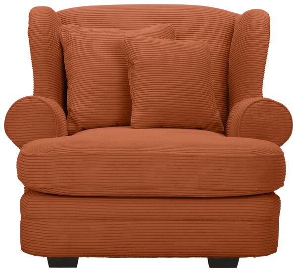 XXL KŘESLO, textil, rezavá Ambia Home - Křesla klasická