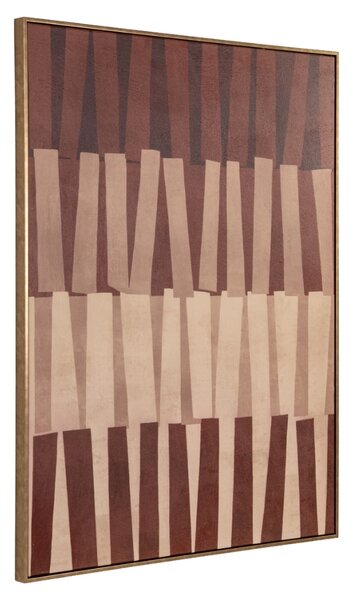 Richmond Hnědý abstraktní obraz Voga 120 x 90 cm
