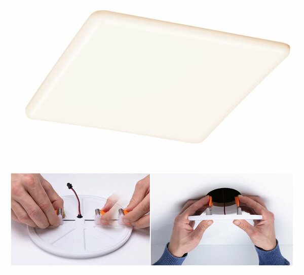PAULMANN Smart Home Zigbee LED vestavné svítidlo Veluna VariFit měnitelná bílá 215mm x 215mm IP44 17W 953.85