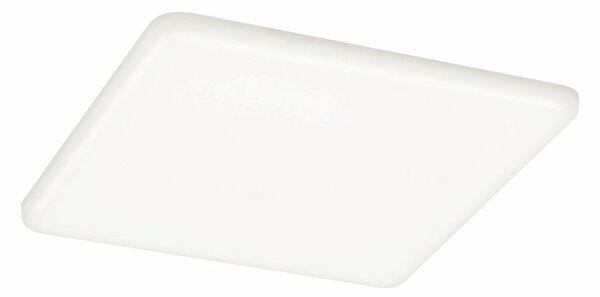 PAULMANN LED vestavné svítidlo Veluna VariFit IP44 hranaté 185x185mm 17,5W 4.000K satén 923.98