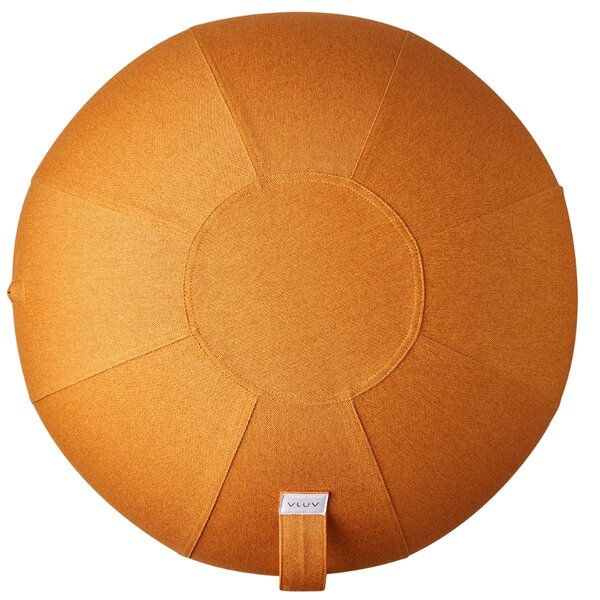 Oranžový sedací / gymnastický míč VLUV NEW LEIV Ø 65 cm