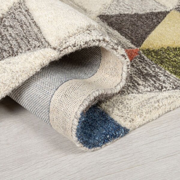 Flair Rugs, Kusový koberec Moda Amari Natural/Multi, 120x170, vícebarevná, chodba / předsíň