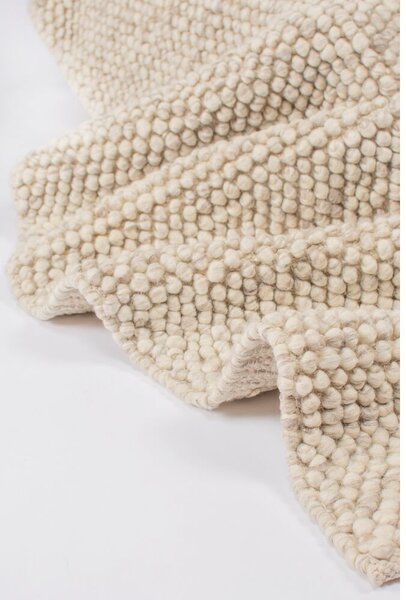 Flair Rugs, Ručně tkaný běhoun Minerals Light Grey, 60x230, béžová, chodba / předsíň