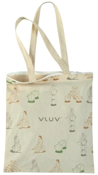 Oranžový sedací / gymnastický míč VLUV NEW LEIV Ø 65 cm