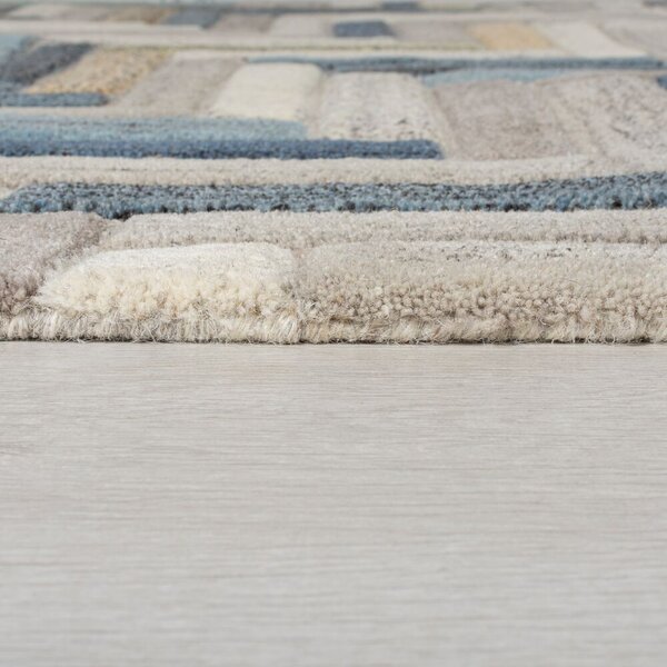 Flair Rugs, Kusový koberec Moda Russo Natural/Multi, 160x230, vícebarevná, chodba / předsíň
