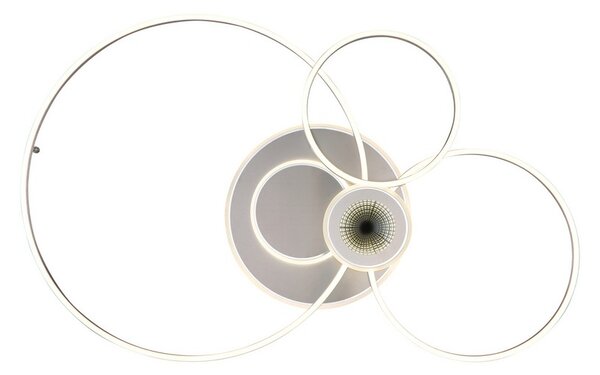 Stropní svítidlo LED 2700–6000K strieborná IP20 GLOBO lighting BELTRAN 68278-36