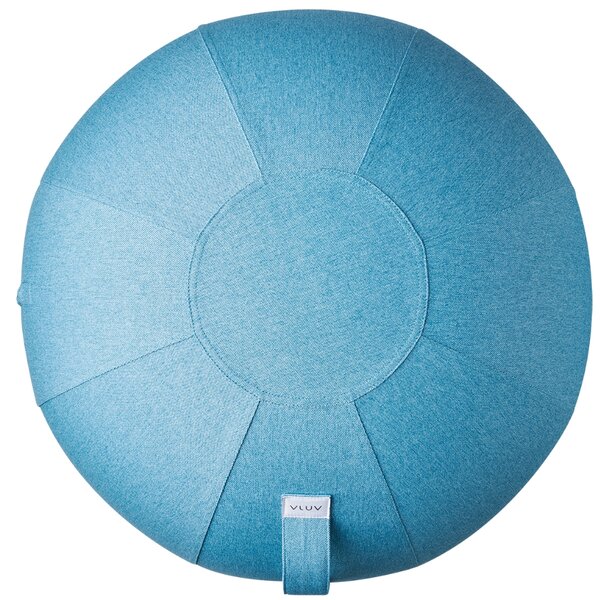 Světle modrý sedací / gymnastický míč VLUV NEW LEIV Ø 65 cm