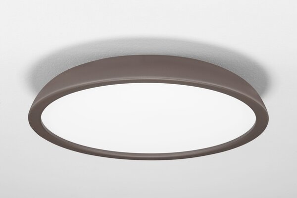 Nova Luce Hnědé kovové stropní LED světlo Felicia 60 cm
