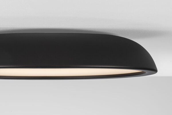 Nova Luce Černé kovové stropní LED světlo Felicia 60 cm