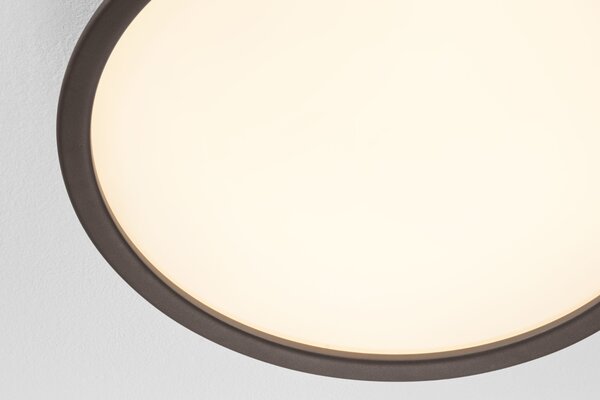 Nova Luce Hnědé kovové stropní LED světlo Felicia 60 cm