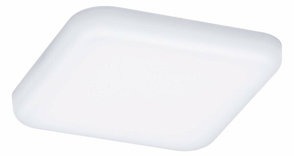 PAULMANN LED vestavné svítidlo Veluna VariFit IP44 hranaté 75x75mm 4,5W 3.000K satén 923.93