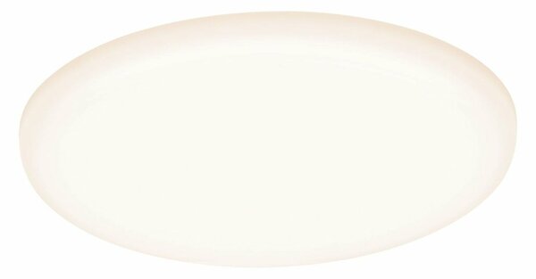 PAULMANN LED vestavné svítidlo Veluna VariFit IP44 kruhové 125 8,5W 3.000K satén 923.88