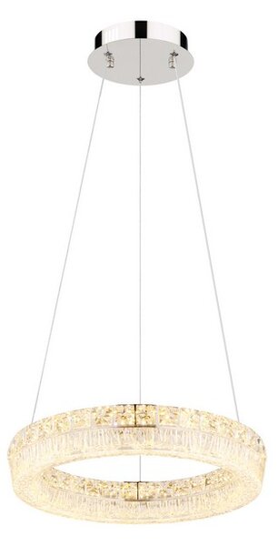 Závěsné svítidlo LED 2700–6000K chrómová IP20 GLOBO lighting LAUREL 67387-24