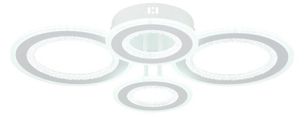 Stropní svítidlo LED 3000 / 4200 / 6500K biela IP20 GLOBO lighting ANTHONY 67372-54