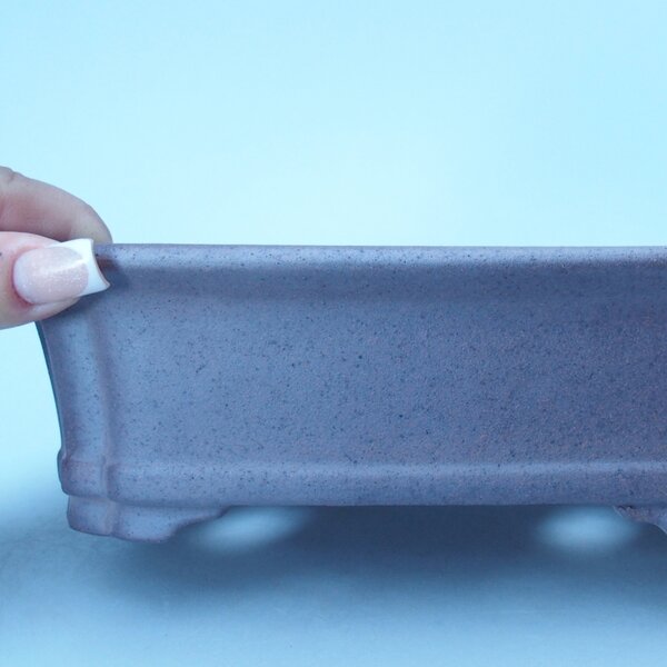 E-bonsai Miska 21,5 x 17,5 x 6,5 cm barva hnědá
