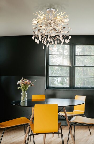 Stropní svítidlo 6x E14 stříbrná, kouřová IP20 GLOBO lighting QUEENA 64138DS