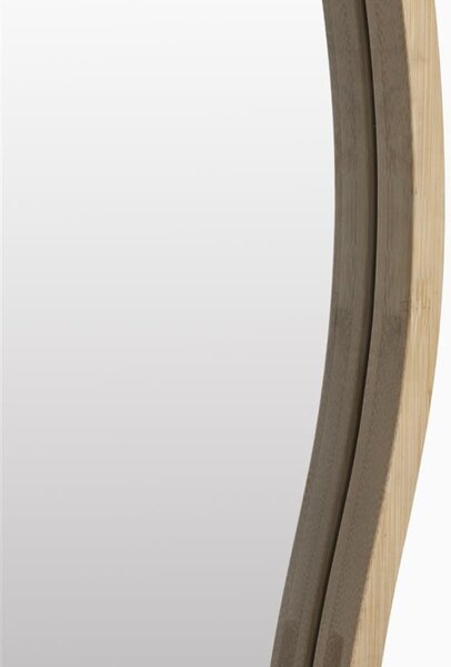 -25 % Dny MOMENTI– Housecraft Living Bambusové závěsné zrcadlo Zem 150 x 40 cm