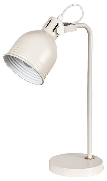 RABALUX Industriální stolní lampa FLINT, 1xE14, 25W, béžová 002241