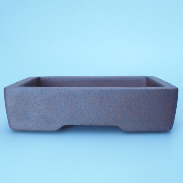 E-bonsai Miska 11 x 8 x 2,5 cm barva hnědá