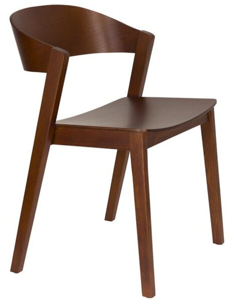 Housecraft Living Hnědá dubová jídelní židle Wooz