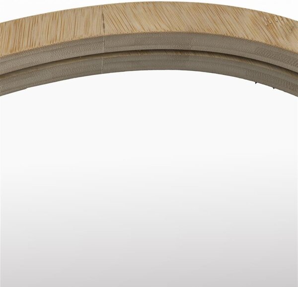 -25 % Dny MOMENTI– Housecraft Living Bambusové závěsné zrcadlo Zem 77 x 65 cm