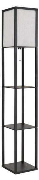 Stojací lampa 1x E27 čierna, prírodná IP20 GLOBO lighting TABITHA 58611S