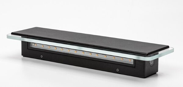 Venkovní nástěnné svítidlo LED 3000K čierna IP54 Rabalux Pemba 77077