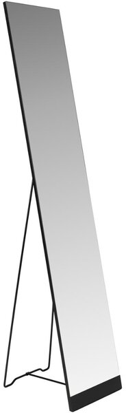 Housecraft Living Černé kovové stojací zrcadlo Stand 148 cm