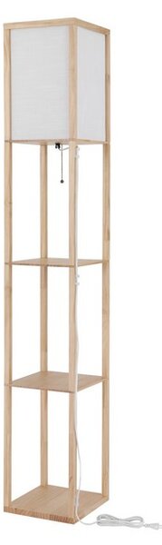 Stojací lampa 1x E27 dřevo, přírodní IP20 GLOBO lighting TABITHA 58611