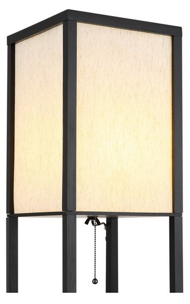 Stojací lampa 1x E27 čierna, prírodná IP20 GLOBO lighting TABITHA 58611S