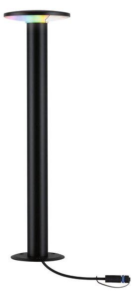 P 94750 Plug & Shine LED stojací svítidlo Smart Home Zigbee Plate IP44 RGBW+ 5W antracit - PAULMANN
