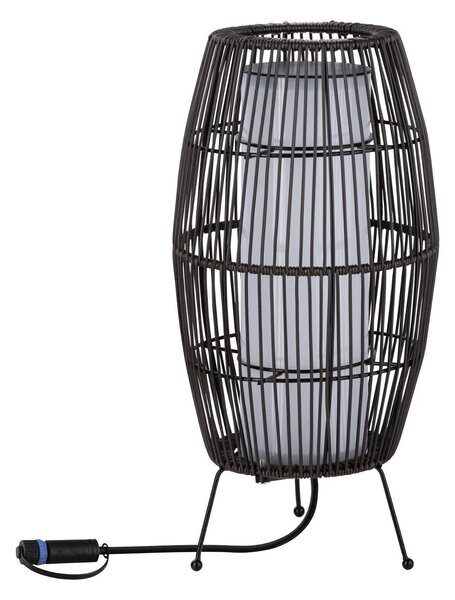 P 94754 Plug & Shine LED světelný objekt Smart Home Zigbee Basket IP44 RGBW 3,2W černá - PAULMANN