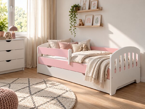 Dětská postel Klasik Velikost postele: 180x80, Barevné provedení: Dub, Provedení postele: Bez šuplíku