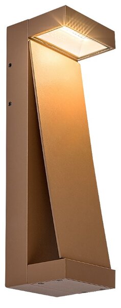 Venkovní nástěnné svítidlo LED 3000K hnědá IP65 Rabalux Bradu 77068