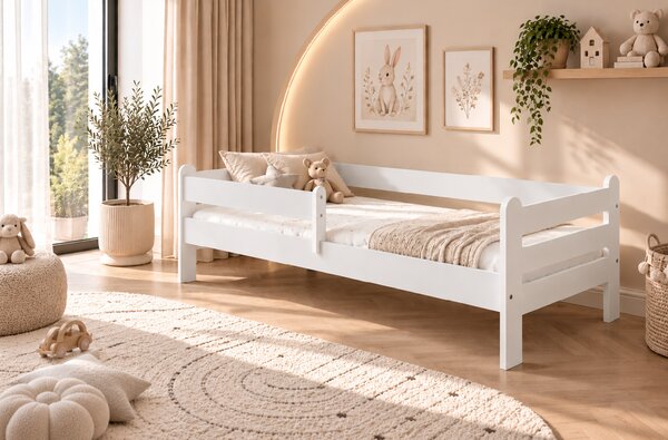 Dětská postel Rysio Velikost postele: 180x80, Barevné provedení: Modrá, Provedení postele: Bez šuplíku