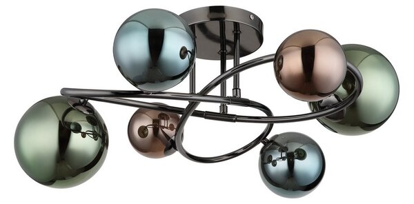 Stropní svítidlo 6x G9 3000K šedá IP20 GLOBO lighting RIHA 56142-6D