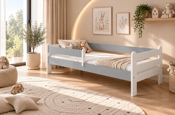 Dětská postel Rysio Velikost postele: 180x80, Barevné provedení: Modrá, Provedení postele: Bez šuplíku