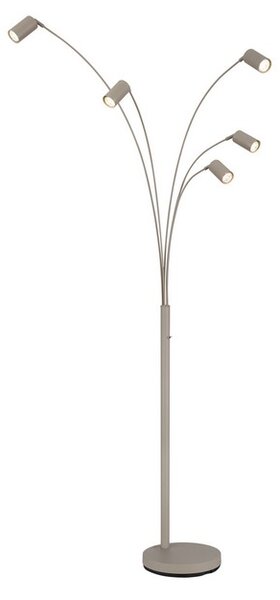 Stojací lampa 5x GU10 piesková IP20 GLOBO lighting ROBBY 57910-5SSA