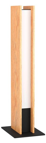EGLO Chytrá stolní LED lampa ANCHORENA-Z, 16W, teplá bílá-studená bílá, RGB, hnědá 900391