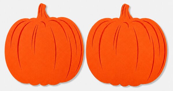 Sinsay - Prostírání ve tvaru dýně 2 pack - oranžová