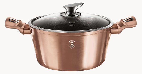 Hrnec's pokličkou Rose Gold