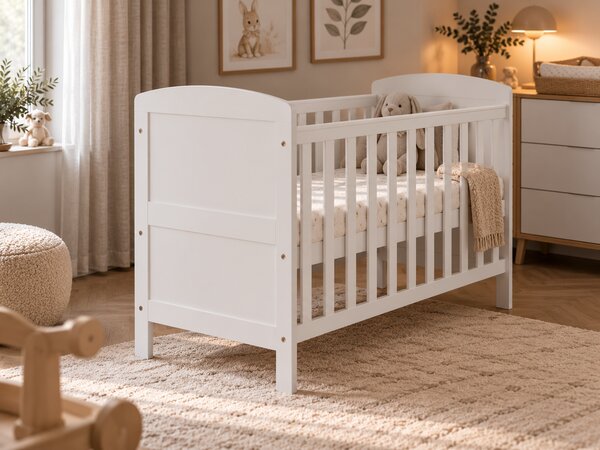 Dětská postýlka Mini Philip 120 x 60 cm Úložný prostor k postýlce: Jeden šuplík na kolečkách