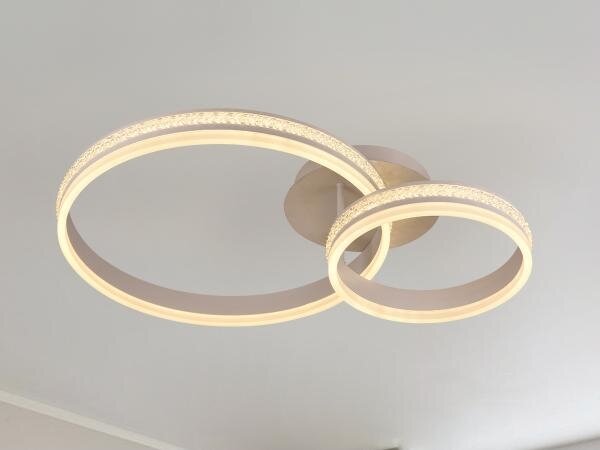 LED Stmívatelný přisazený lustr LED/110W/230V 3000-6500K + dálkové ovládání