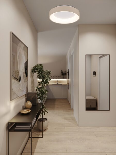 Stropní svítidlo LED 2700–6000K piesková IP20 GLOBO lighting GALLEGOS 48487-36 časovač