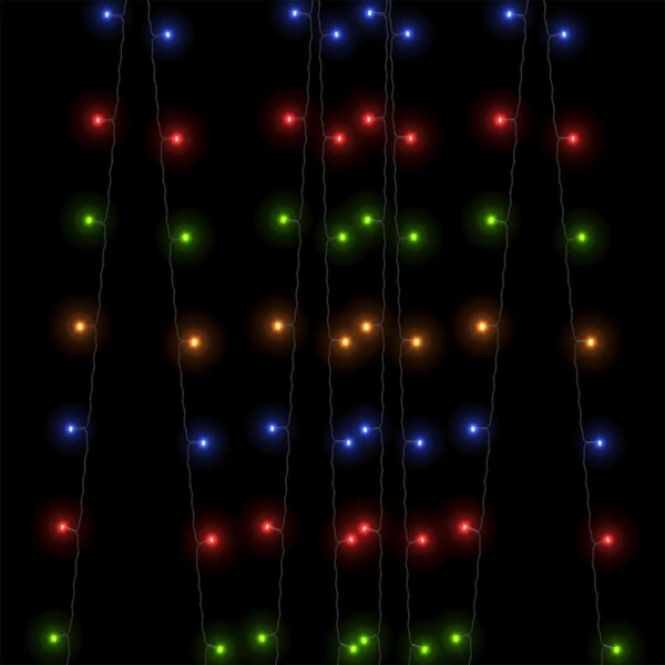 Solární světelné řetězy 5ks 5x200 LED pestrobarevné dovnitř/ven 328954