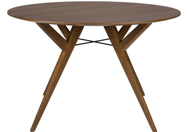 Zuiver Hnědý ořechový jídelní stůl IJVER ø 120 cm