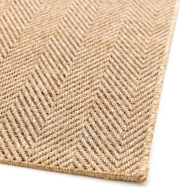 Fargotex Tmavě béžový zahradní koberec Nomad 160 x 230 cm