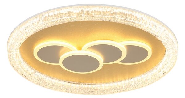 Stropní svítidlo LED 3000K zlatá IP20 GLOBO lighting LORAINE 48476-40R