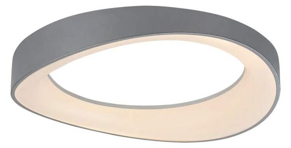 Rabalux 71054 ILIANA - LED moderní svítidlo ve stříbrné barvě, Ø 52cm, 56W, 3000K (Přisazené stropní kulaté svítidlo)