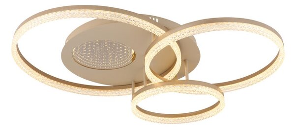 Stropní svítidlo LED 3000K cappuccino IP20 GLOBO lighting SANFORD 48480-40